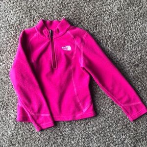 The North Face girls fleece pullover